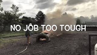 BlueSky Dust Collector for Lance cutting, Laser cutting, and Metallization