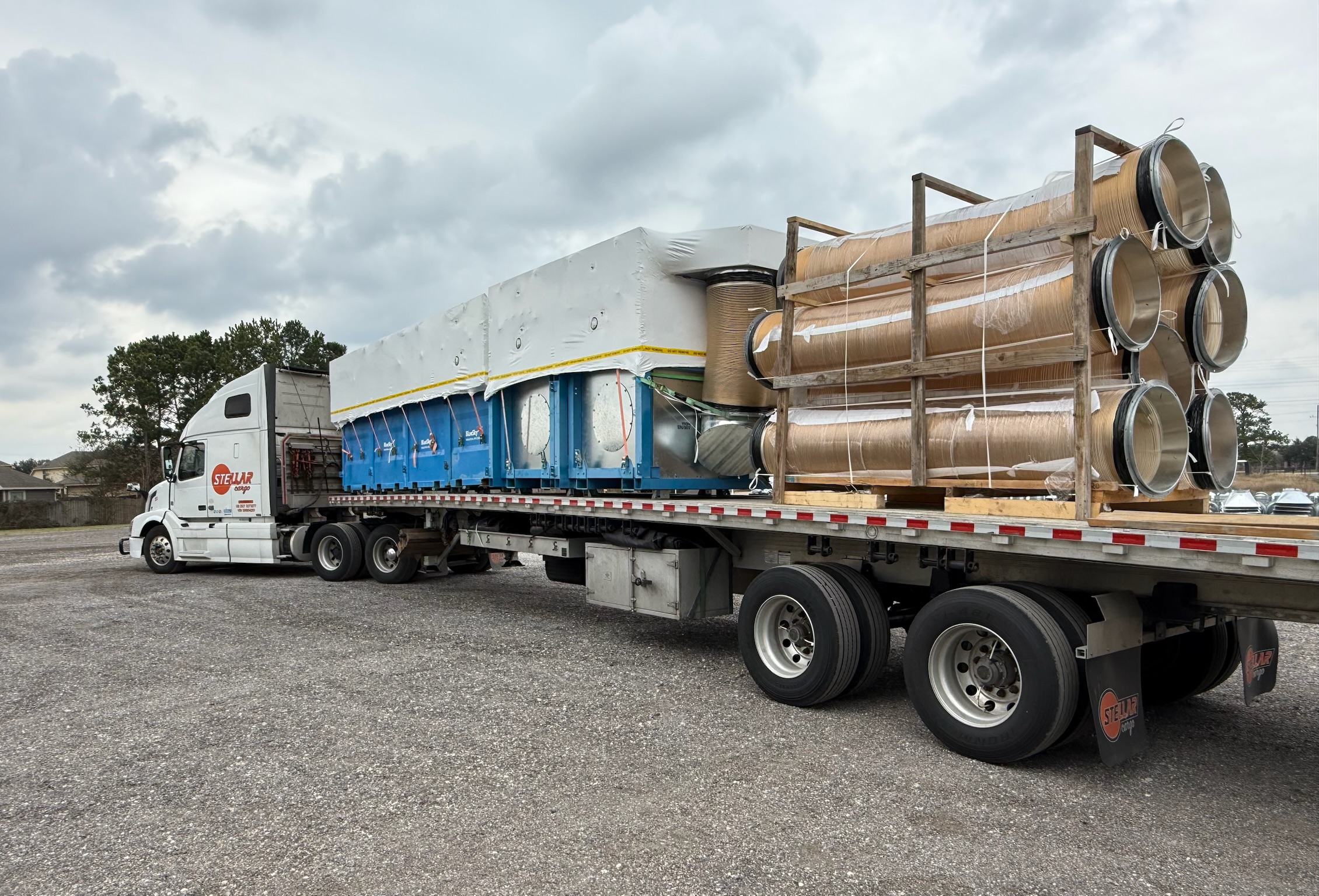 BlueSky Delivery with BlueSky ducting